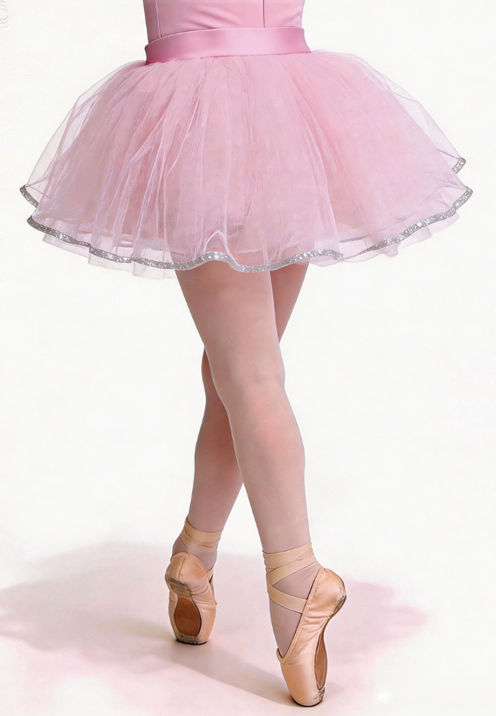 Saia de Tulle com Brilho